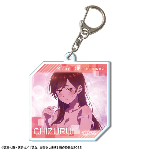 『彼女、お借りします』アクリルキーホルダー Ver.2 デザイン10(水原千鶴/J)