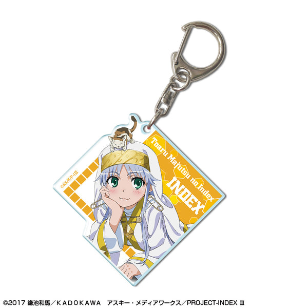 『とある魔術の禁書目録III』アクリルキーホルダー デザイン01(インデックス/A)