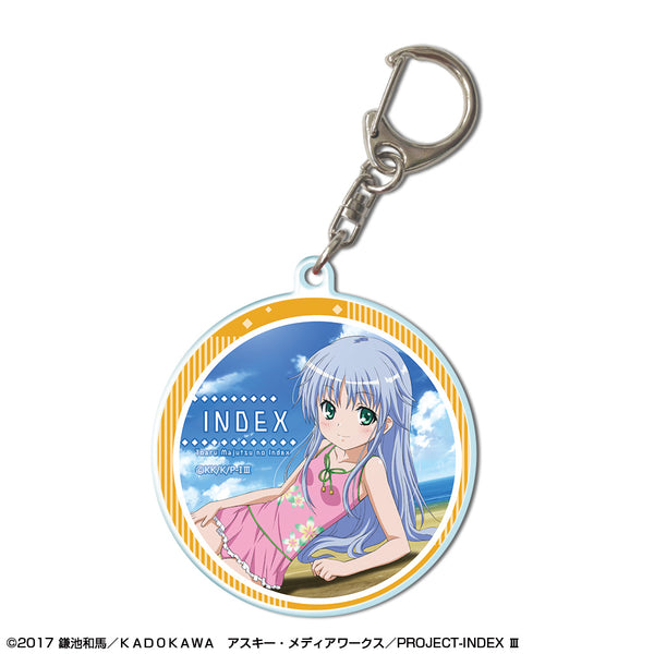 『とある魔術の禁書目録III』アクリルキーホルダー デザイン05(インデックス/C)