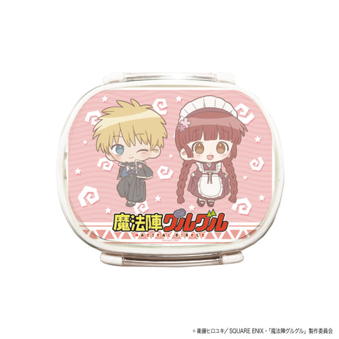 『魔法陣グルグル』キャラランチボックス 01/ニケ&ククリ 和カフェver.(ミニキャライラスト)