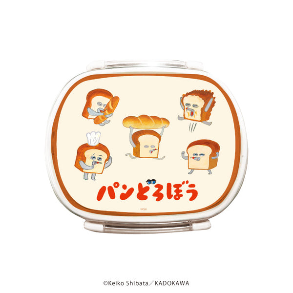 『パンどろぼう』キャラランチボックス 01/散りばめデザイン(公式イラスト)