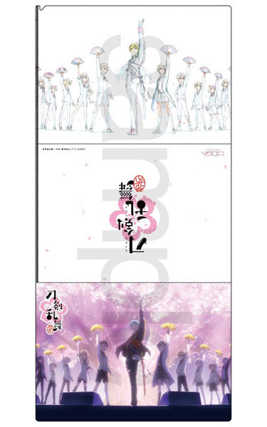 『刀剣乱舞-花丸-』セル画&原画見比べクリアファイル K