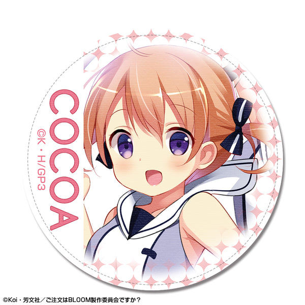 『ご注文はうさぎですか? BLOOM』レザーバッジ デザイン01(ココア)