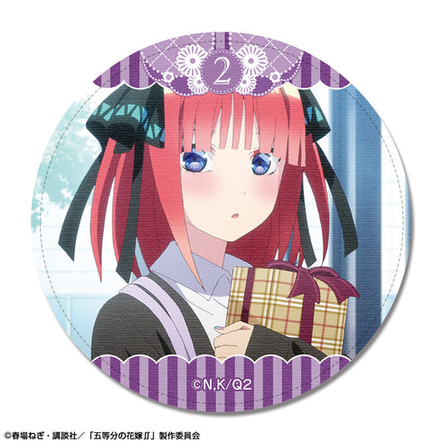 『五等分の花嫁∬』レザーバッジ デザイン06(中野二乃/A)