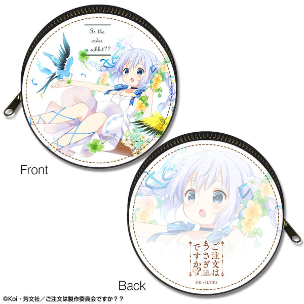 『ご注文はうさぎですか??』まるっとレザーケース デザイン03(チノ)