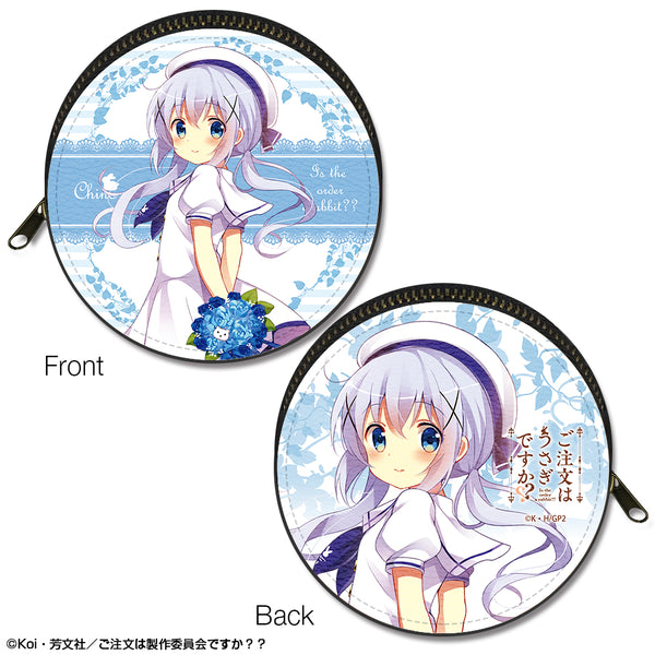 『ご注文はうさぎですか??』まるっとレザーケース Ver.2 デザイン02(チノ)