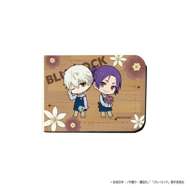 『ブルーロック』レザーフセンブック 10/花ver. デザインD(ミニキャライラスト)