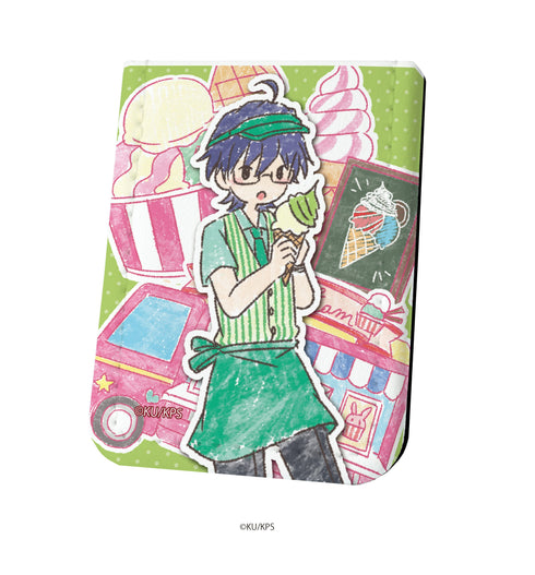 "Handsome High School Earth Defense Club LOVE! LOVE! LOVE!" Leather Sticky Note Book 08 / Ice Ver. Atsushi Kinugawa (Graph Art)