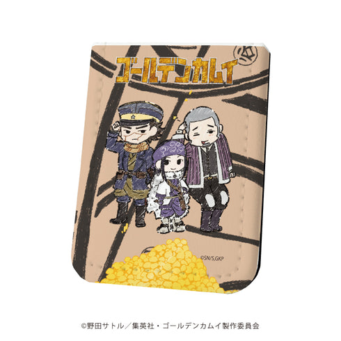 『ゴールデンカムイ』レザーフセンブック 01/杉元佐一&アシ(リ)パ&白石由竹(グラフアートイラスト)
