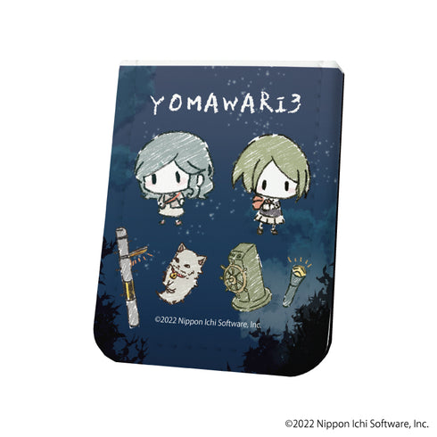 『夜廻三』レザーフセンブック 01/主人公&おねえさん&ムギ(グラフアートイラスト)