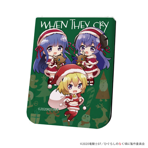 『ひぐらしのなく頃に 卒』レザーフセンブック 12/北条沙都子&古手梨花&羽入 クリスマスver.(ミニキャラ)
