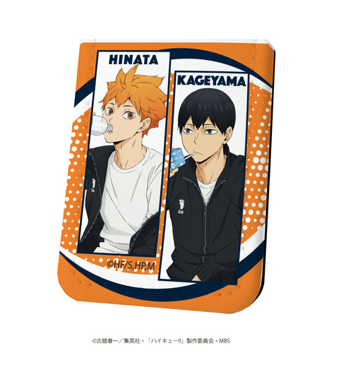 『ハイキュー!!』レザーフセンブック 01/日向翔陽&影山飛雄 リラックスver.(描き下ろし)