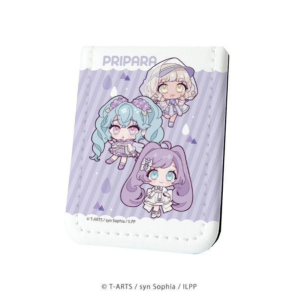 『アイドルランドプリパラ 』レザーフセンブック 04/あまり&らぁら&ペッパー(ミニキャラ)