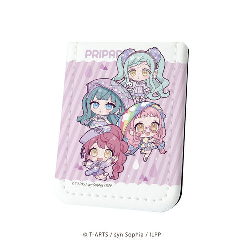 『アイドルランドプリパラ 』レザーフセンブック 06/ファララ&みかん&ちり&あじみ(ミニキャラ)