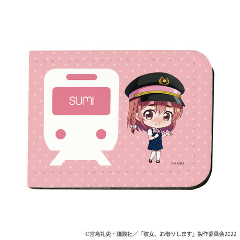 『彼女、お借りします』レザーフセンブック 08/桜沢 墨 駅員風ver.(ミニキャライラスト)