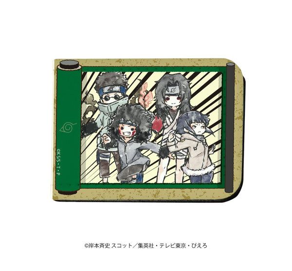 『NARUTO-ナルト-』レザーフセンブック 03/ キバ&シノ&ヒナタ&紅 (グラフアート)