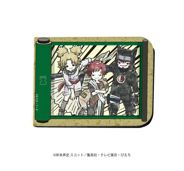 『NARUTO-ナルト-』レザーフセンブック 04/ 我愛羅&テマリ&カンクロウ (グラフアート)