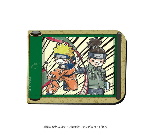 『NARUTO-ナルト-』レザーフセンブック 06/ ナルト&イルカ (グラフアート)