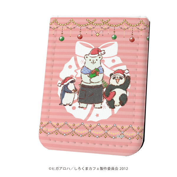 『しろくまカフェ』レザーフセンブック 04/シロクマくん&パンダくん&ペンギンさん クリスマスver.(グラフアートイラスト)