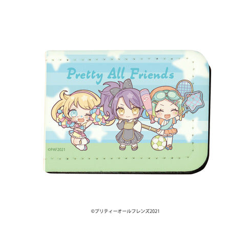 『プリティーオールフレンズ』レザーフセンブック 12/スポーツver. シオン&にの&えも (ミニキャラ)