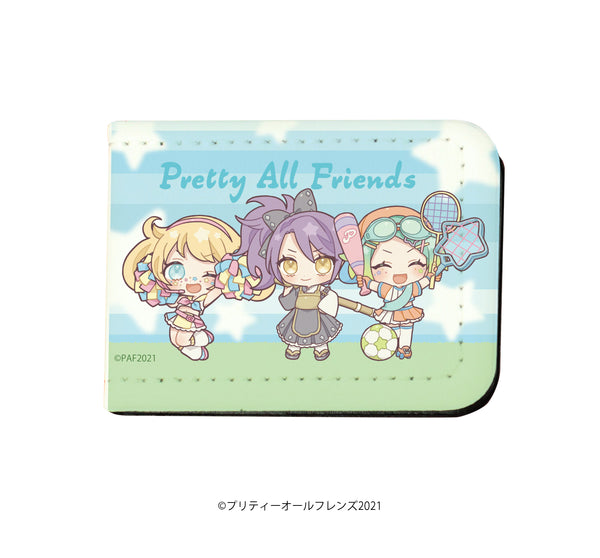 『プリティーオールフレンズ』レザーフセンブック 12/スポーツver. シオン&にの&えも (ミニキャラ)