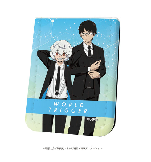 『ワールドトリガー』レザーフセンブック 18/ 空閑遊真&三雲修 スーツver. (描き下ろし)