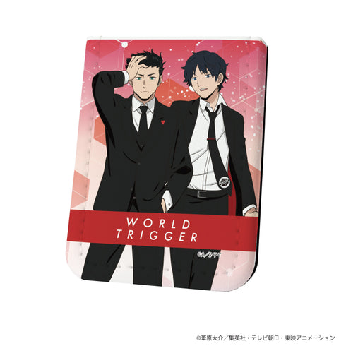 《World Trigger》皮革便签本 26/生驹达人&隐岐孝二 西装版(全新绘制)