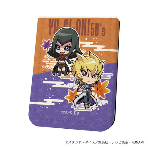 『遊☆戯☆王5D's』レザーフセンブック 15/紅葉ver. ジャック・アトラス&カーリー渚(ミニキャラ)