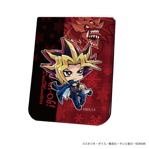 『遊☆戯☆王デュエルモンスターズ』レザーフセンブック 26/闇遊戯&オシリスの天空竜 冬ver.(ミニキャラ)