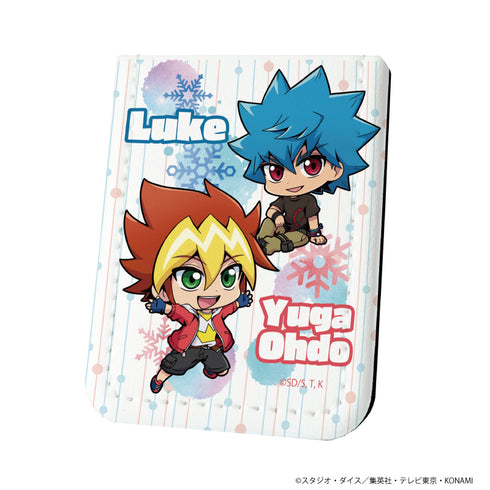 『遊☆戯☆王SEVENS』レザーフセンブック 12/王道遊我&ルーク 冬ver.(ミニキャラ)