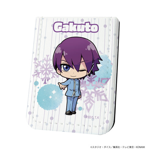 "Yu-Gi-Oh! SEVENS" Leather Sticky Note Book 13 / Gakuto Aotsuki Winter Ver. (Mini Character)