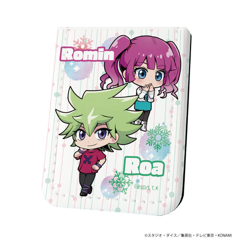 『遊☆戯☆王SEVENS』レザーフセンブック 14/霧島ロミン&霧島ロア 冬ver.(ミニキャラ)