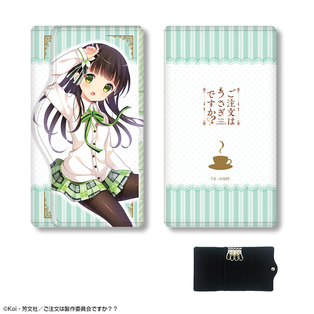 ご注文はうさぎですか？？』レザーキーケース デザイン04(千夜