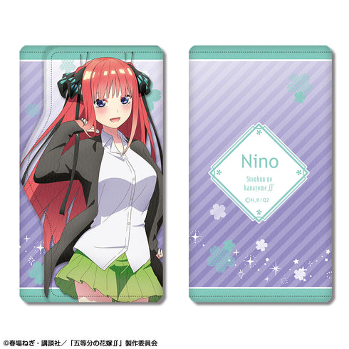 『五等分の花嫁∬』レザーキーケース デザイン02(中野二乃)