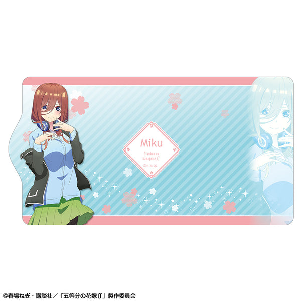 『五等分の花嫁∬』レザーキーケース デザイン03(中野三玖)