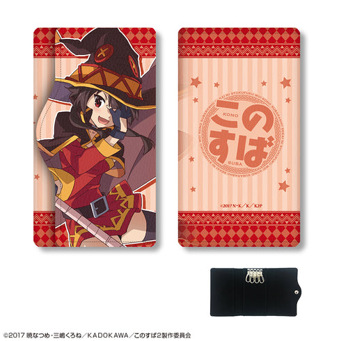 『この素晴らしい世界に祝福を!2』 レザーキーケース デザイン02(めぐみん)