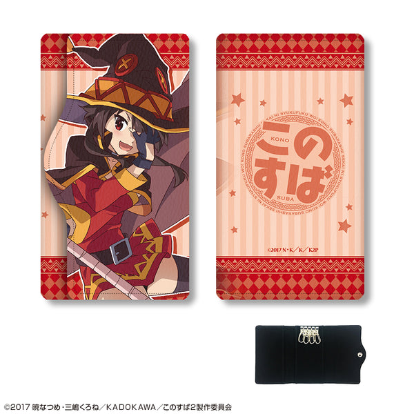 『この素晴らしい世界に祝福を!2』 レザーキーケース デザイン02(めぐみん)