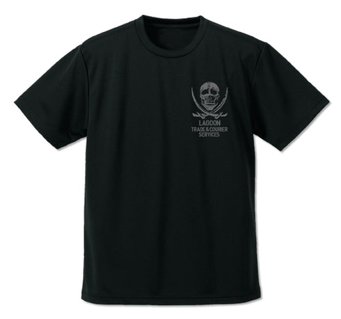 『BLACK LAGOON』ラグーン商会 ドライTシャツ BLACK