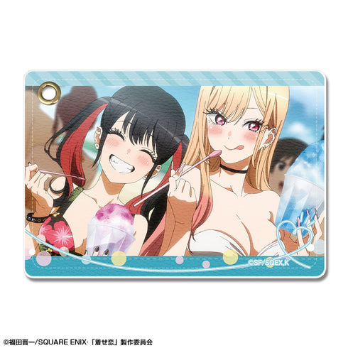 『その着せ替え人形は恋をする』レザーパスケース デザイン13(喜多川海夢&菅谷乃羽)