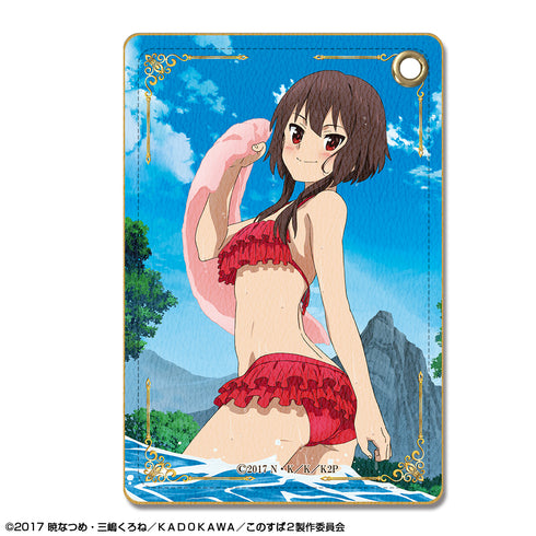 『この素晴らしい世界に祝福を!2』レザーパスケース デザイン02(めぐみん)