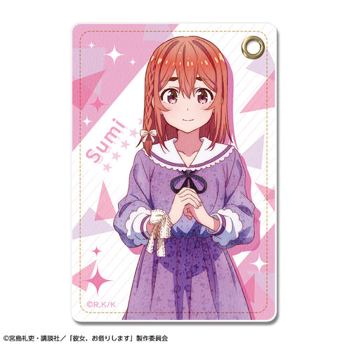 『彼女、お借りします』レザーパスケース デザイン04(桜沢墨)