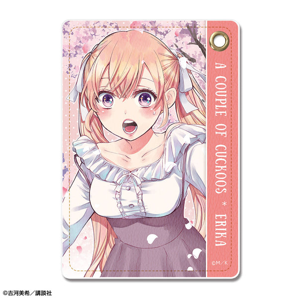 『カッコウの許嫁』レザーパスケース デザイン01(天野エリカ/A)