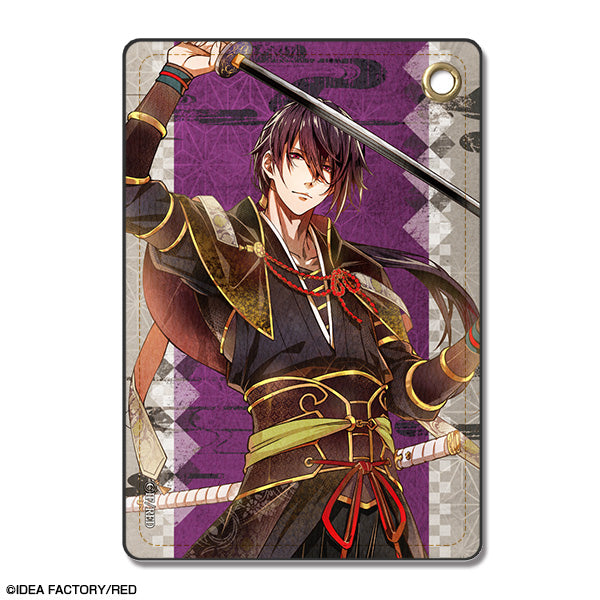 『ビルシャナ戦姫 ~源平飛花夢想~』レザーパスケース デザイン02(源頼朝)