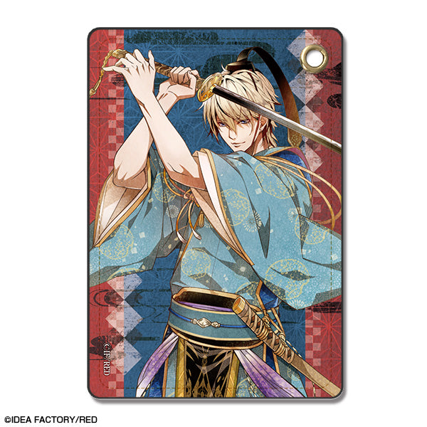 『ビルシャナ戦姫 ~源平飛花夢想~』レザーパスケース デザイン03(平知盛)