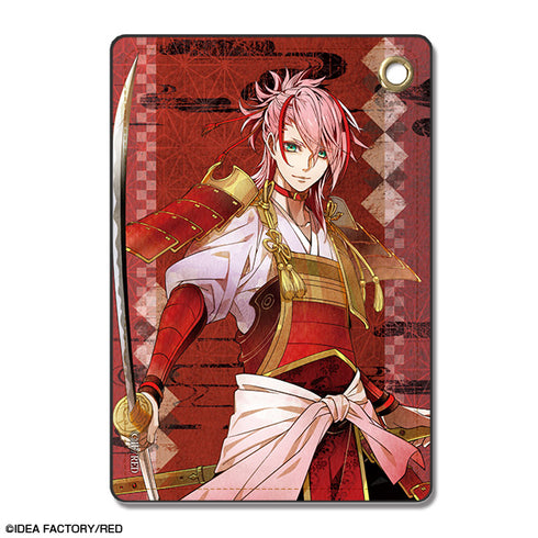 『ビルシャナ戦姫 ~源平飛花夢想~』レザーパスケース デザイン04(平教経)