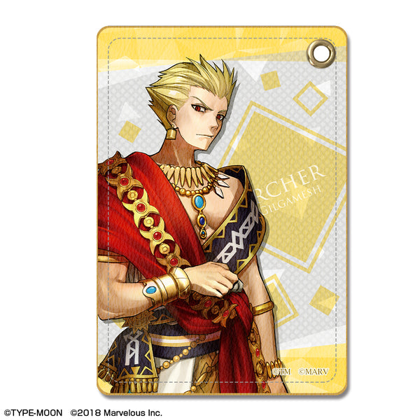 『Fate/EXTELLA LINK』レザーパスケース デザイン16(ギルガメッシュ)