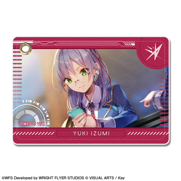 『ヘブンバーンズレッド』レザーパスケース デザイン02(和泉ユキ)