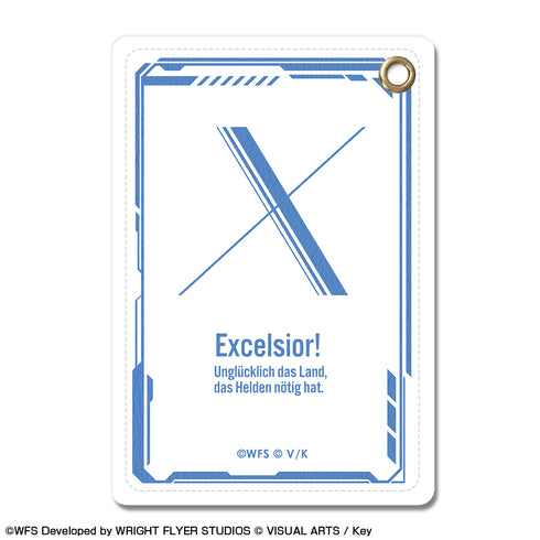 『ヘブンバーンズレッド』レザーパスケース デザイン14(第31X部隊ロゴ)