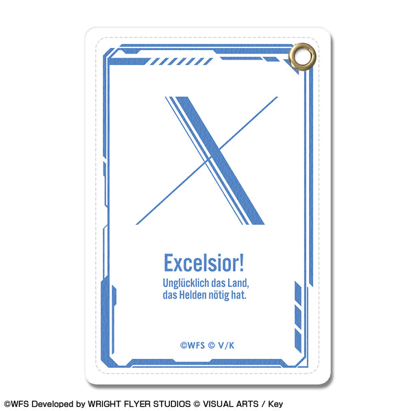 『ヘブンバーンズレッド』レザーパスケース デザイン14(第31X部隊ロゴ)