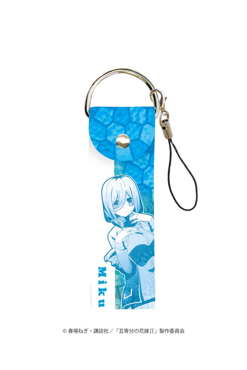 "The Quintessential Quintuplets ∬" Large Leather Strap 03 / Mikku (MANGEKYO)